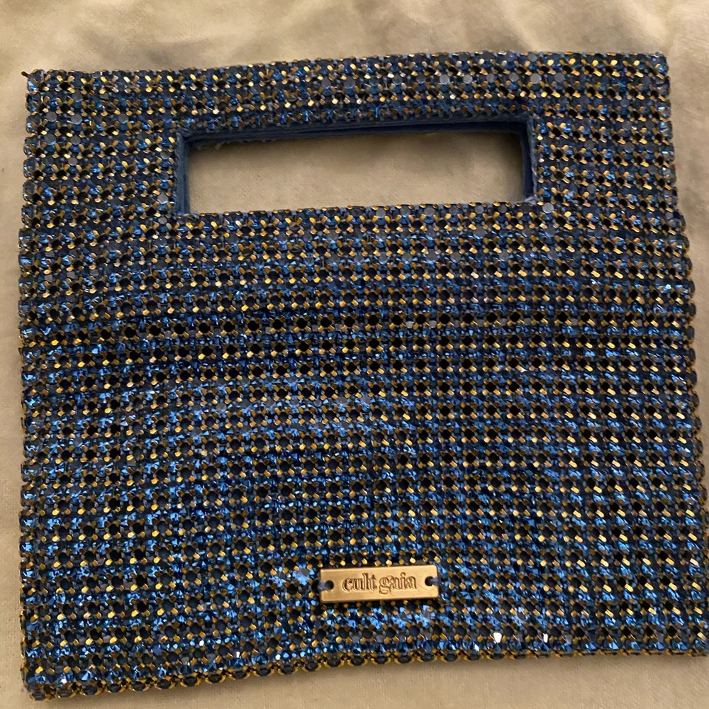 Cult Gaia Blue and Gold Women's Bag